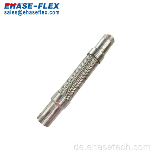 Vibrationsdämpfende flexible Edelstahl-Geflechtverbindung